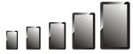Wall mounted LCD digital signage 19" to 84"