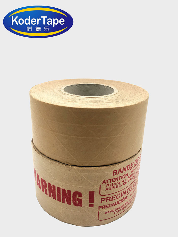 Single / Double Sided Hot Melt Glue 160 Mic Kraft Paper Tape