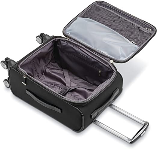 Zipper Spinner Wheels Softside Expandable Luggage