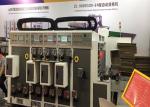 Automatic Independent Flexo Printer Slotter Die Cutter / 2 Colors Flexo Printer