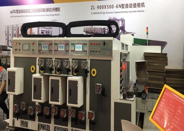 Automatic Independent Flexo Printer Slotter Die Cutter / 2 Colors Flexo Printer