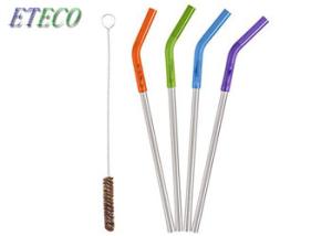 Wholesale Undiluted Cold Drinks Stainless Steel Drinking Straws Eco Friendly Silver from china suppliers