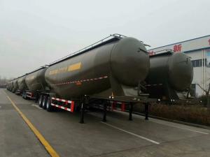 Wholesale Easy Maintenance Cement Tanker Trailer For 45 Cbm Bulk Flours Transport from china suppliers