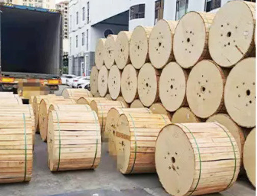 Direct Burial Fiber Optic Cable GYTA Armoured Single Mode 144 Core Double Sheath