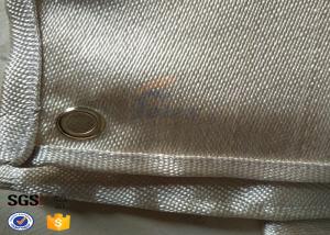 Wholesale 840gsm 1 M Fiberglass Fire Blanket , Industrial Heat Resistant Blanket from china suppliers