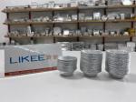 3-6 Cavities Aluminium Foil Container Cake Tart Collection Production Line With