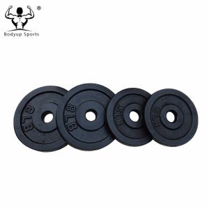 Wholesale Black Cast Iron Paint Weightlifting Plate Gym Weight Plates for sale from china suppliers