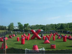 Wholesale Inflatable Paintball Bunker for paintball Field Equipment from china suppliers
