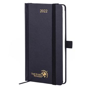 Wholesale 6.3X3.4inch Compact Weekly Planner With Hard Leatherette Paper Cover from china suppliers