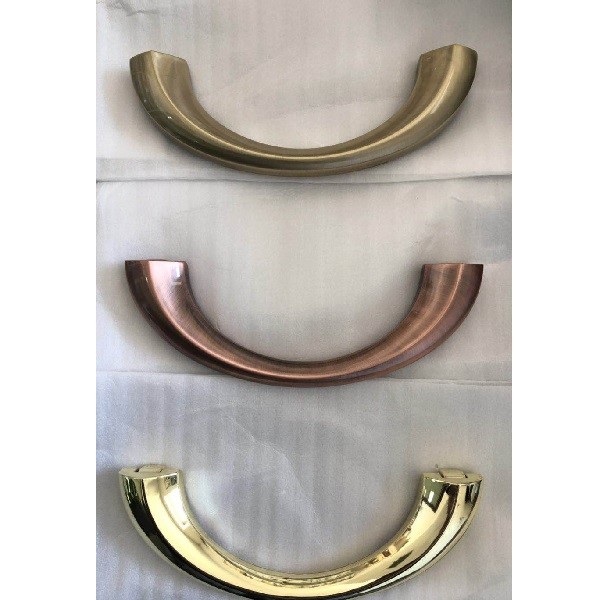 Zamak Coffin Accessories Metal Coffin Handles H005S Half Moon Design