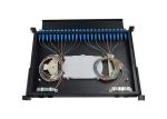 19" / 23" Black Grey Splicing Fiber Single Mode Operation Optic Fiber Terminal