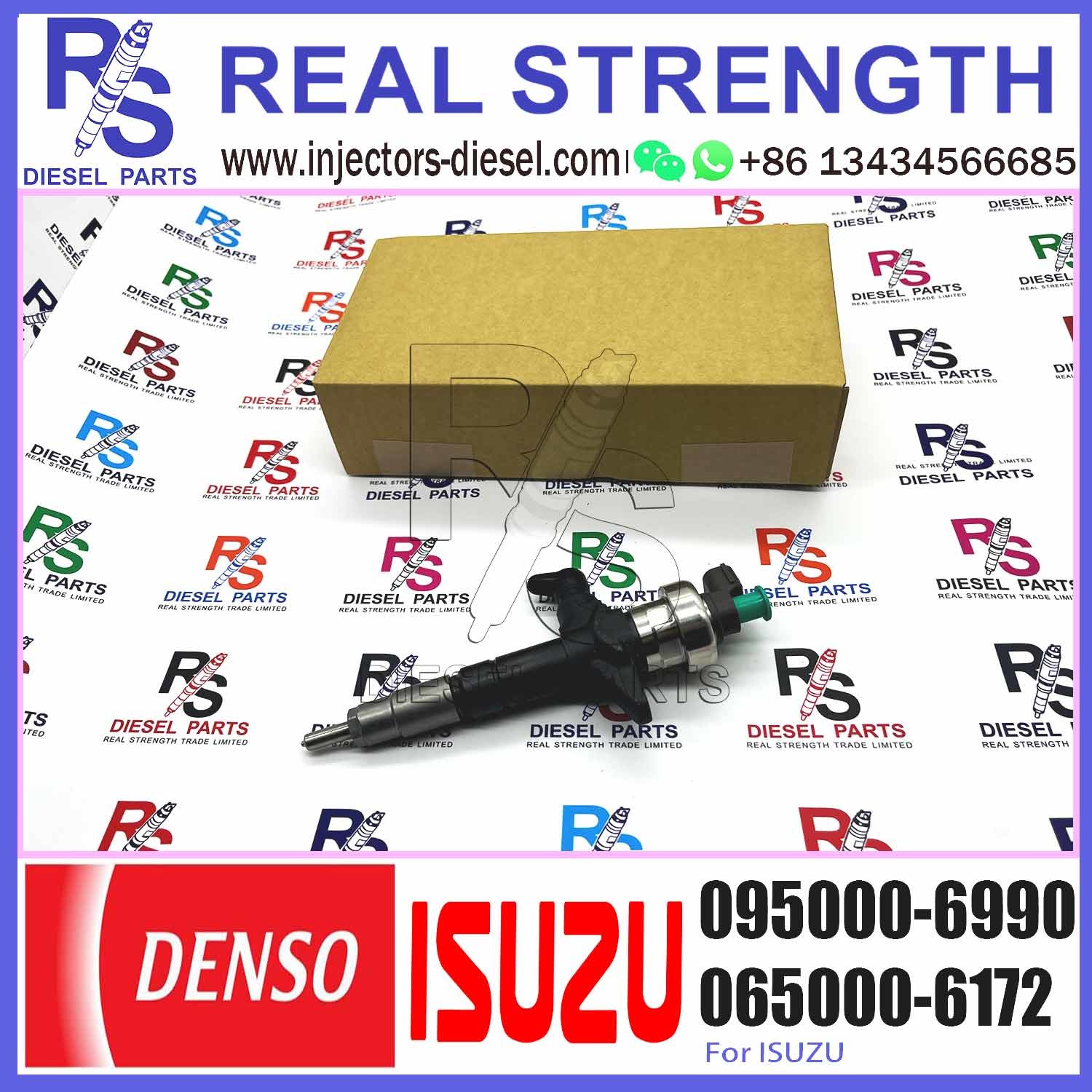 Common rail injector 8-98011605-0 095000-6990 095000-6170 diesel injector for Isuzu D MAX 2.5D 4JK1-TC injector 095000-6