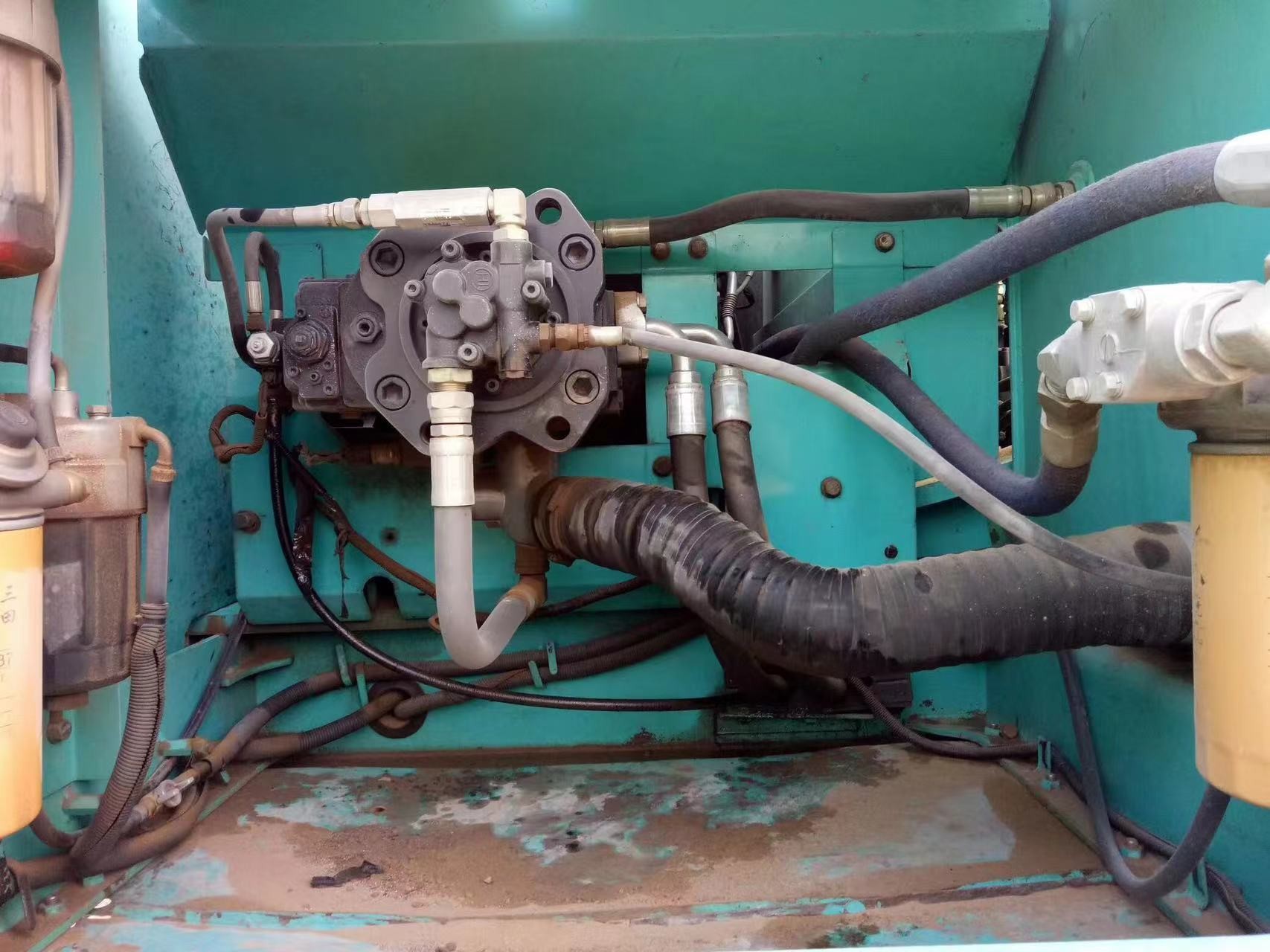 Original Used Kobelco SK330 Hydraulic Excavator 184kw Rated Power
