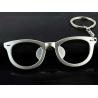 Buy cheap Innovative 3D Zinc Alloy Promotion Gift Silver and Bronze Coated Glasses Shape from wholesalers