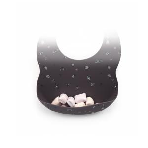Wholesale Cartoon BPA Free Baby Eating Bib Waterproof Silicone Catch Bib from china suppliers