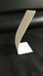 3mm Arched White Acrylic Jewelry Necklace Display Perspex Jewellery Bangle Rack