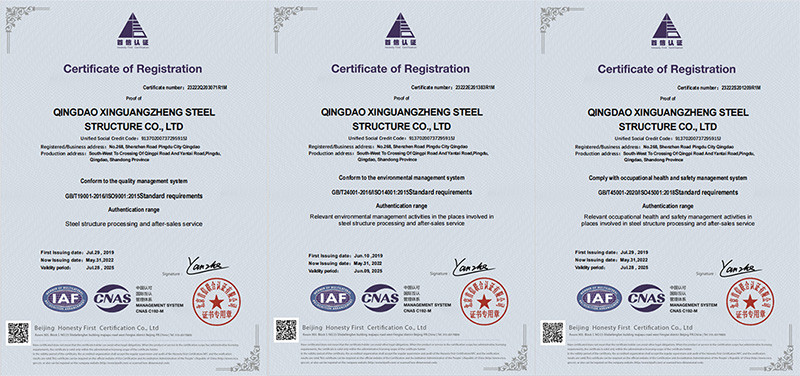 ASTM Steel Structure Building Large Span Warehouse Workshop Q235 Q355B