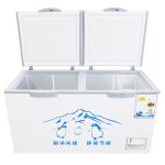 Top glass door open commercial AHT type chest island freezer used for supermarke