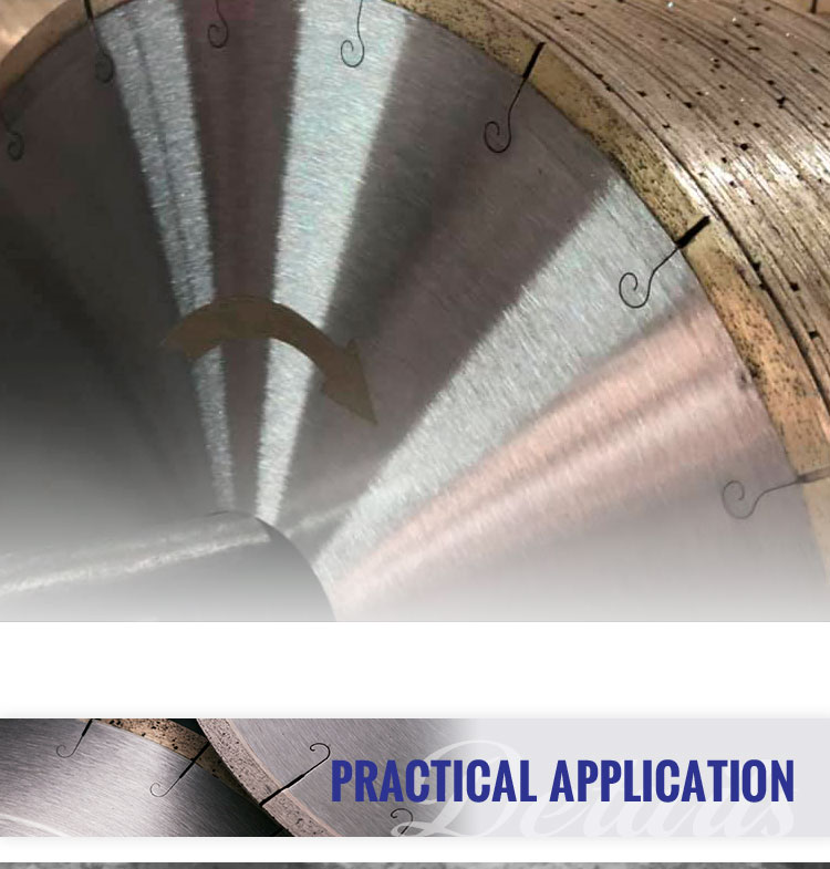 Silent Design D400 Sintered Stone Cutting Disc for High Cutting Speed Diamond Tools