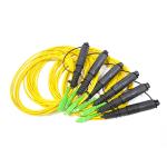 IP67 Waterproof Fiber Optic Connector , Singlemode FTTA Pigtail Jumper Wire