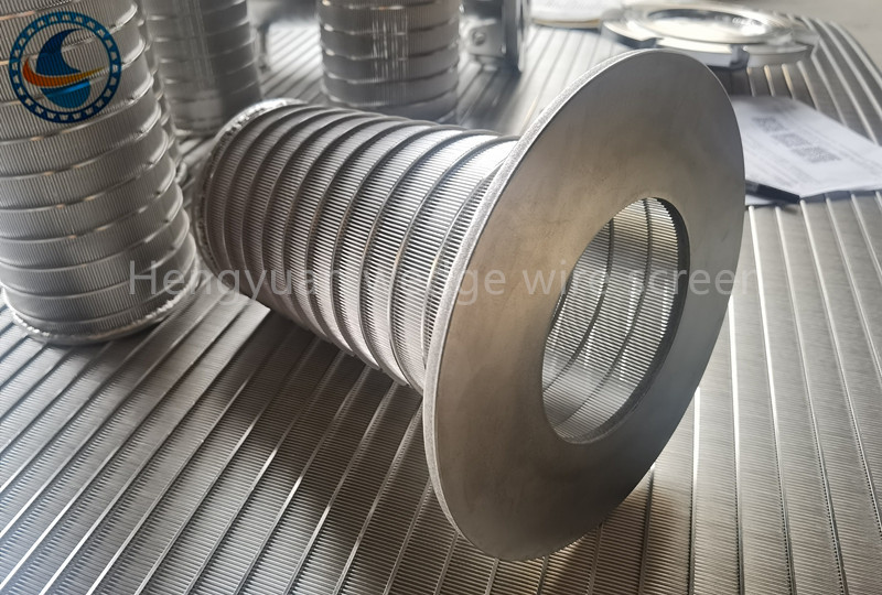 2175mm SS304 Wedge Wire Screen Cylinder 250μM For Wastewater Treatment