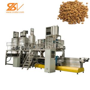Wholesale Twin Screw Extruder Pet Food Processing Equipment / Animal Food Making Machine from china suppliers