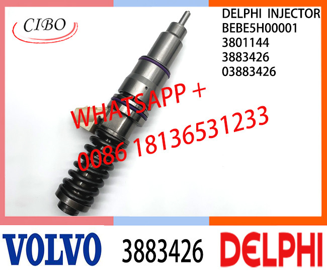 3883426 BEBE5H00001 Common Rail Fuel Diesel Injector 3883426 BEBE5H00001 3801144 03883426 E3.24 for VOL PENTA D16