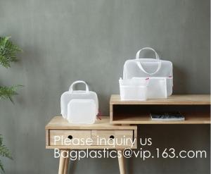 Wholesale Women Makeup Organizer Pouches Tote Travel Toiletry Bags Transparent PVC Cosmetic Bag,Makeup Pouch Travel Clear Cosmetic from china suppliers