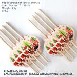 ANIMALS PARTY TABLEWARE SET PAPER PLATE KIDS BIRTHDAY THEME CARTOON ANIMALS