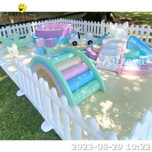 Wholesale Pastel Soft Play Equipment Set Kids Outdoor Playground Equipment Soft Play Set from china suppliers
