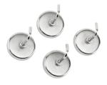 Ferrite Magnet Pot Magnet with Hook D16mm Nickel Coated