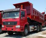 Sinotruck howo 25 tons diesel dump truck 6X4 drive 336 horse power with parts