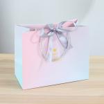 Gift packaging Recycled Kraft Paper Shopping Bags Mailer Tea Brown White