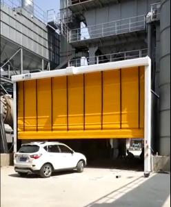 Wholesale ISO 9001 Fast Stacking Doors PVC Window Fabric Roll Up Garage Doors from china suppliers