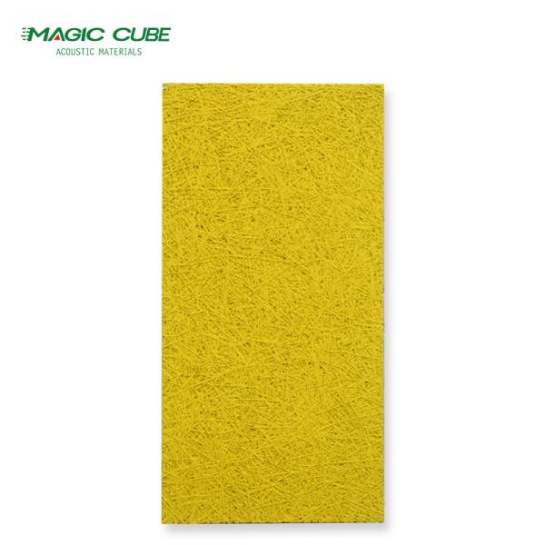 Sound Absorption Building Materials Light Grey Painted wood wool acoustic panel