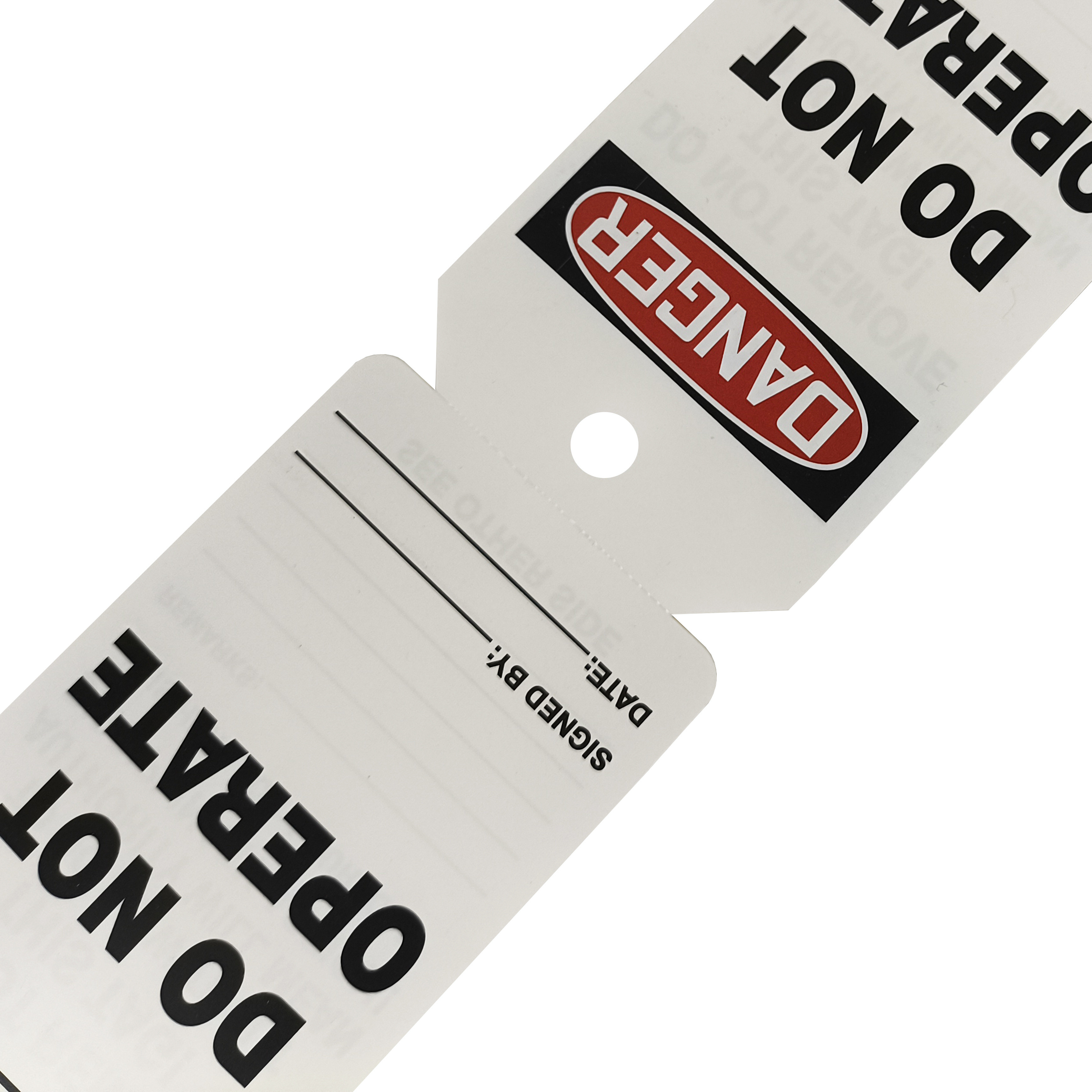 Personalized Plastic Waterproof Safety Sign With Custom Logo