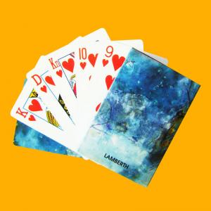 Wholesale OEM Plastic Coated Playing Cards , REACH Plastic Poker Cards from china suppliers