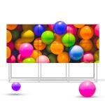 Cinema 4 Screen Super Narrow Bezel Video Wall 2X2 WIFI LAN 3G 4G Optional