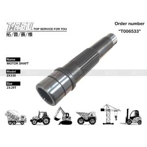 Wholesale Steel Excavator Hydraulic Piston Rod 2047884 ZX330-3 Excavator Travel Motor Shaft from china suppliers