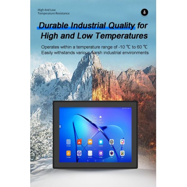 Embedded Fanless Industrial Touch Panel Pc 12.1 Inch Waterproof IP65 Fully Enclosed Aluminum Capacitive