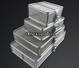 Wholesale Stainless Steel 304 Precision Cleaning Tray With Locked Cover For Hospital from china suppliers