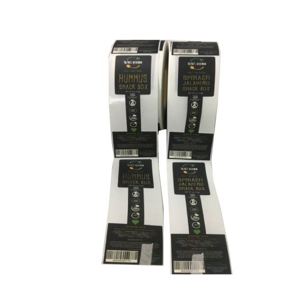 High Quality Custom Vinyl Label Waterproof Product Label Gold Stamping Sticker Labels Roll