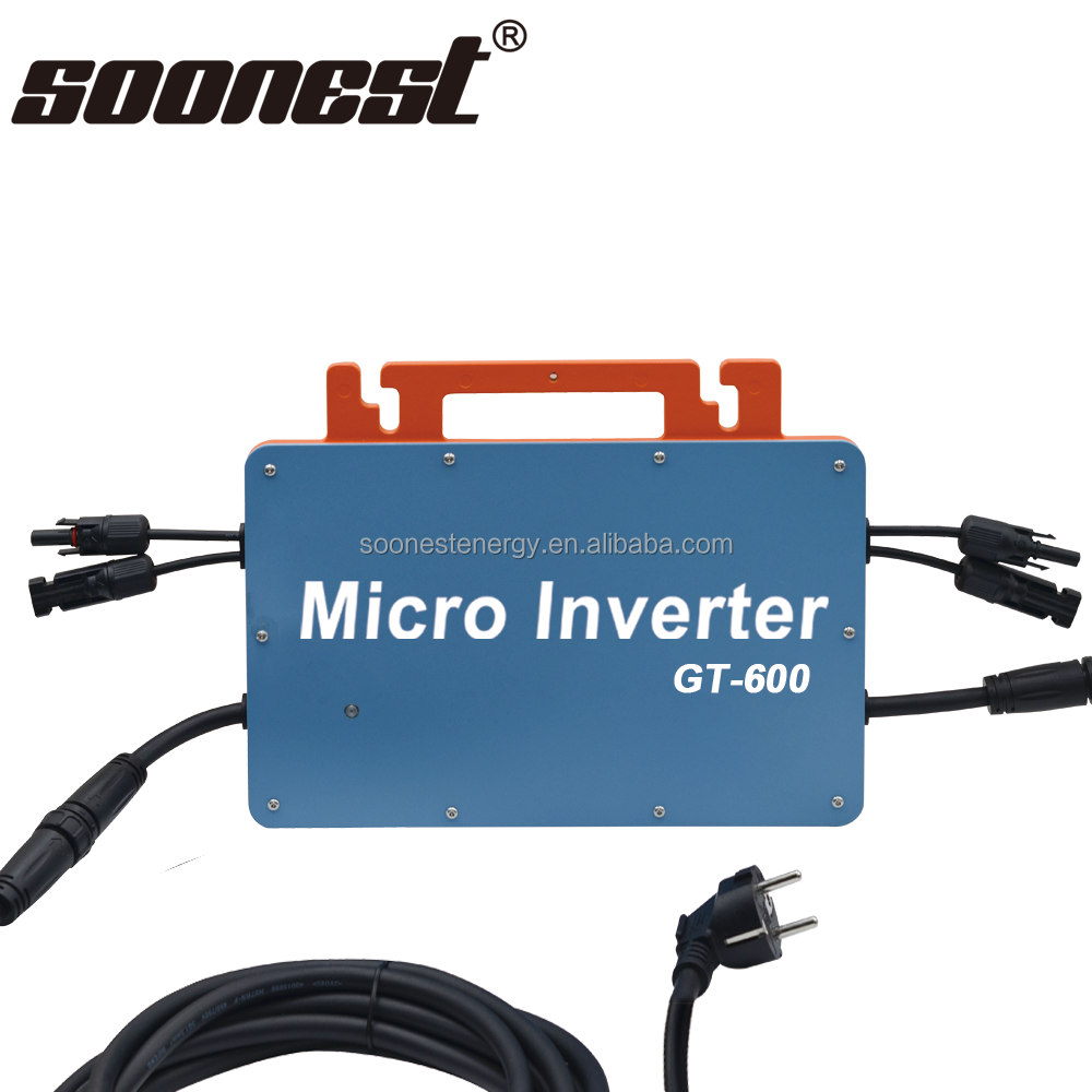 Soonest Dc Ac 110V Micro Grid Tie Inverter Best Solar Micro Inverter Solar Panel With Micro Inverter