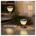 LED Solar Courtyard Light IP65 Outdoor Waterproof 3.5W 2200mAh Anti-UV Material