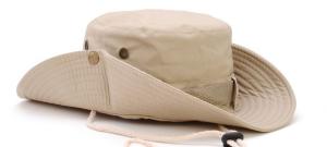 Wholesale 2018 hot sale nylon hat cowboy hat, Laddies beach summer hat Bucket hat with neck cord from china suppliers