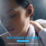 Waterproof Ipx4 Wireless In Ear Headphones Mobile Headset Noise Cancelling T15