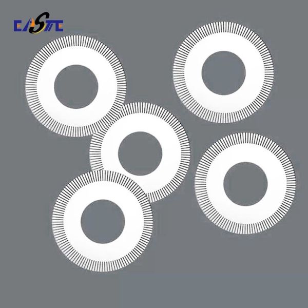 High Tolerance ±0.01mm Etched Encoder Disk Burr Free Incremental Absolute Encoder Disc for Industrial Automation