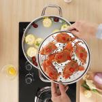 Good Quality Cookware 401 Stainless Steel Pots 28 CM Stock Pots Big Steam Pots