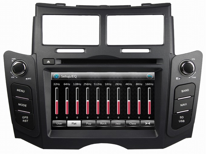 Ouchuangbo In Car DVD Player for Toyota Yaris 2005-2011 GPS Multimedia Kit USB OCB-6221A