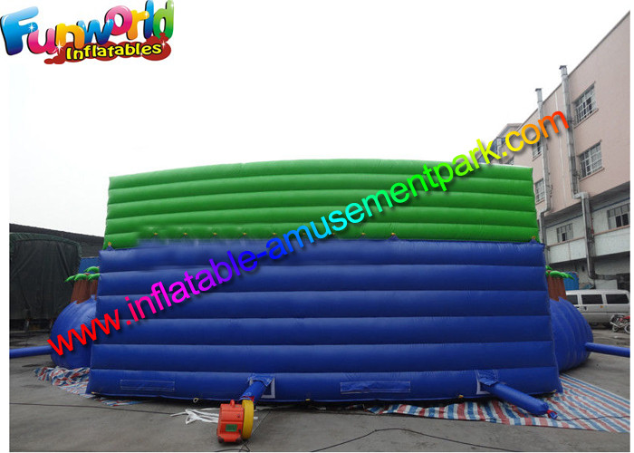 EN14960 Inflatable Pool Slide Water Parks Equipment For Beach Activities